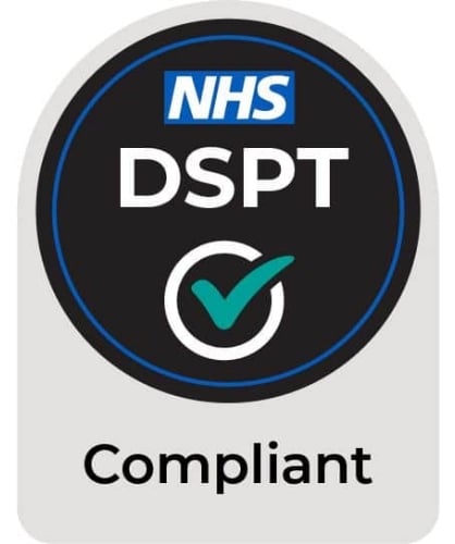NHS Data Security and Protection Toolkit (DSPT) badge
